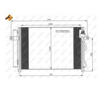 NRF 35630 Condensatore climatizzatore