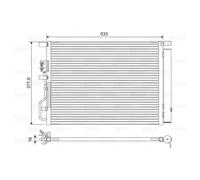 VALEO 822612 Condensatore, Climatizzatore per HYUNDAI,KIA