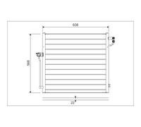 Originale VALEO Condensatore Aria Condizionata 822623 per Mercedes-Benz