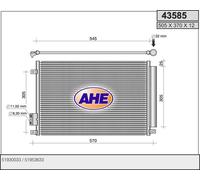 Condensatore LANCIA YPSILON 312_ 1.3 D Multijet 70kw 11-