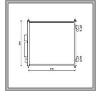 PRASCO LR866C001 Condensatore climatizzatore