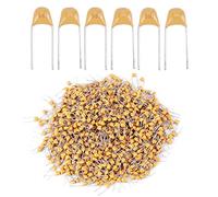 Condensatore monolitico 680PF, condensatore ceramico 5,08MM DC50V 680PF10% Kit assortimento di accessori condensatore in ceramica Set 1000 pezzi Componente