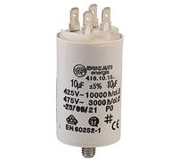 Condensatore motore 10uF±5%/475V+GRD ¯36x58mm, DUCATI