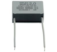 Condensatore Motore 2µF MKSP-8 2uF 450V Fili Avviamento / Permanente Sh