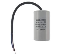 Condensatore Motore 8µF CBB60 8uF 450V A Fili Cavo Avvio/Continuo MKSP
