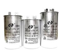 Condensatore motore CA Condensatore di avviamento del compressore del condizionatore d'aria CBB65 450VAC 25UF 30UF 35UF 40UF 45UF 50UF 55UF 60UF 65UF 70UF 80UF100UF(100UF CBB65)