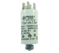 Condensatore Motore di Avviamento/Permanente 3.5µF 3.5uF 475V A Alette+Vite