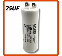 Condensatore motore elettrico 25uf mf 50hz 450V con faston elettropompa sommersa