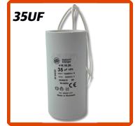 Condensatore motore elettrico 35uf mf microfarad 425V 475V con filo elettropompa