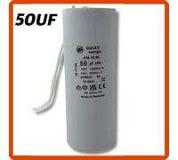 Condensatore motore elettrico 50uf mf microfarad 425V 475V con filo elettropompa