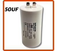 Condensatore motore elettrico 50uf microfarad 50hz 450V con faston elettropompa
