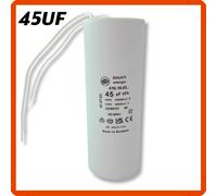 Condensatore motore elettrico avviamento uf mf farad 400V 450V elettropompa 50hz