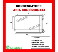 CONDENSATORE NUOVO FIAT CROMA 1.9 - 2.4 D MULTIJET DAL 2005 DCN2-0034 3