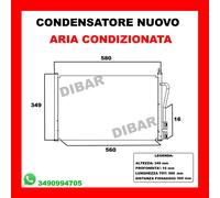 CONDENSATORE NUOVO MAZDA 1.25 - 1.4 - 1.6 DAL 2003 BSG30-525-003 105