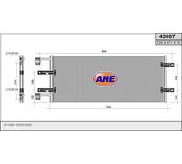 Condensatore OPEL VIVARO A X83 2.5 CDTI (F7) 84kw 06-