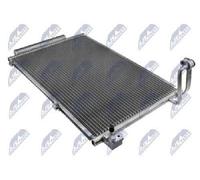 NTY Condensatore Aria Condizionata Con Essicatore Alluminio per Ford Fiesta VI