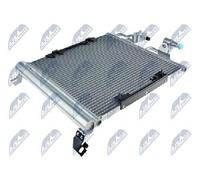 NTY Condensatore Aria Condizionata Con Essicatore Alluminio per Opel Astra H