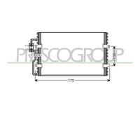 Condensatore Per Citroen Evasion Dal 1994 Al 2002 Ci053c001 1486721080