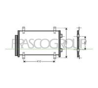 Condensatore Per Citroen Jumper Dal 2002 Al 2005 Ci952c001 1347842080