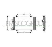 PRASCO CI422C002 Condensatore climatizzatore