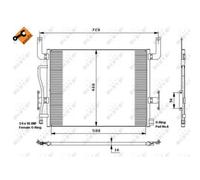 Condensatore Per Climatizzatore Raffreddatore Senza Essiccatore EASY FIT