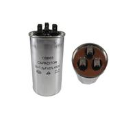 Condensatore Per Condizionatore In Metallo 30 + 1,5 μF Micro Farad 450V