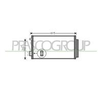 Condensatore Per Fiat 500 L Dal 2012 Al 2017 Ft040c001 51887906