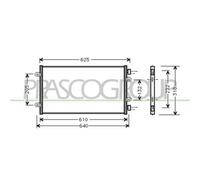 Condensatore Per Fiat Punto Dal 1999 Al 2003 Ft133c003 46829340