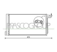 PRASCO FD428C001 Condensatore climatizzatore