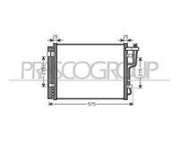 Condensatore Per Hyundai I30 Dal 2007 Al 2010 Hn040c002 976062h600