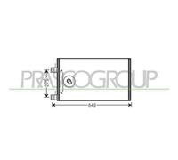 Condensatore Climatizzatore PRASCO Per RENAULT KANGOO Rapid