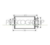 Condensatore Per NISSAN PRIMASTAR Dal 2007 Al 2015 DS952C002 8200465489