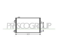 Condensatore Per Renault Clio Dal 2001 Al 2005 Rn322c003 8200245598