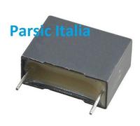 CONDENSATORE POLY BOX 0,1uF 100nF 630V POLIESTERE P=15mm 5% R60 MKT( = 50 PEZZI)