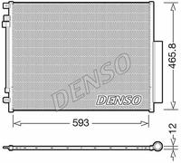 Condensatore, impianto di climatizzazione DENSO DCN01005