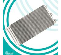 Condensatore Radiatore Aria Condizionata Fiat Panda 2003 2012 Essiccatore Valeo