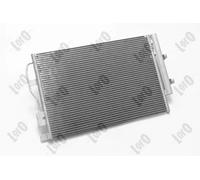 Condensatore radiatore climatizzazione 007-016-0002 ABAKUS per CHEVROLET OPEL