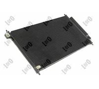 Condensatore radiatore climatizzazione 018-016-0007 ABAKUS per HONDA CIVIC IX