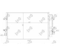 Condensatore radiatore climatizzazione 022-016-0008 ABAKUS per IVECO