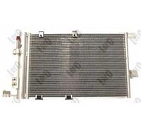 Condensatore radiatore climatizzazione 037-016-0008 ABAKUS per OPEL