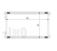 Condensatore radiatore climatizzazione 042-016-0015 ABAKUS per RENAULT MEGANE II