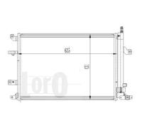 Condensatore radiatore climatizzazione 052-016-0007 ABAKUS per VOLVO S80 I S60 I