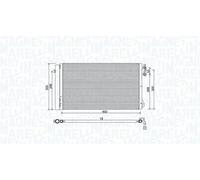 MAGNETI MARELLI 350203752000 Condensatore climatizzatore