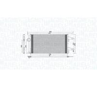 MAGNETI MARELLI 350203761000 Condensatore climatizzatore