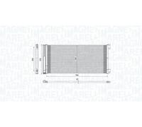 Condensatore radiatore climatizzazione 350203808000 MAGNETI MARELLI per FIAT