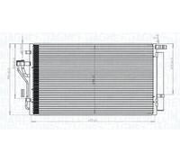 Condensatore radiatore climatizzazione 350203848000 MAGNETI MARELLI per KIA