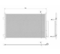 NRF 350426 Condensatore climatizzatore