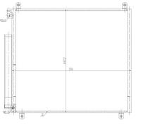 NRF 350497 Condensatore climatizzatore