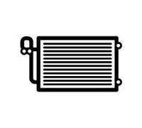 Condensatore radiatore climatizzazione 350691 NRF