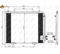 NRF 35228 Condensatore climatizzatore